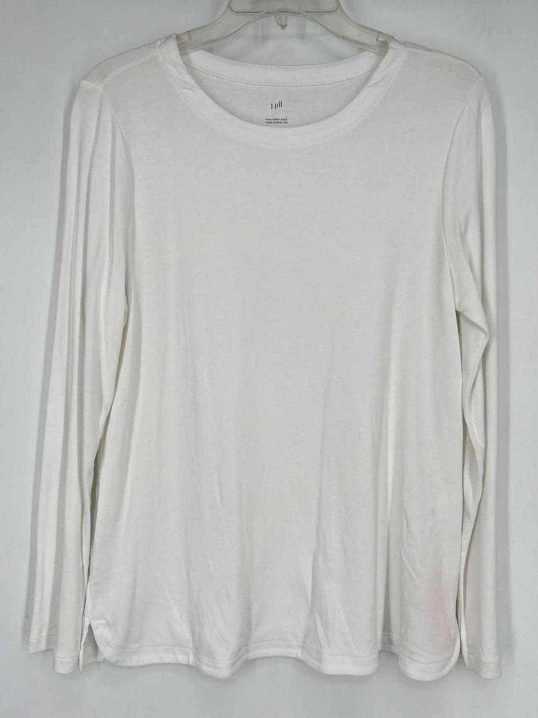 J Jill Size M White Long Sleeve