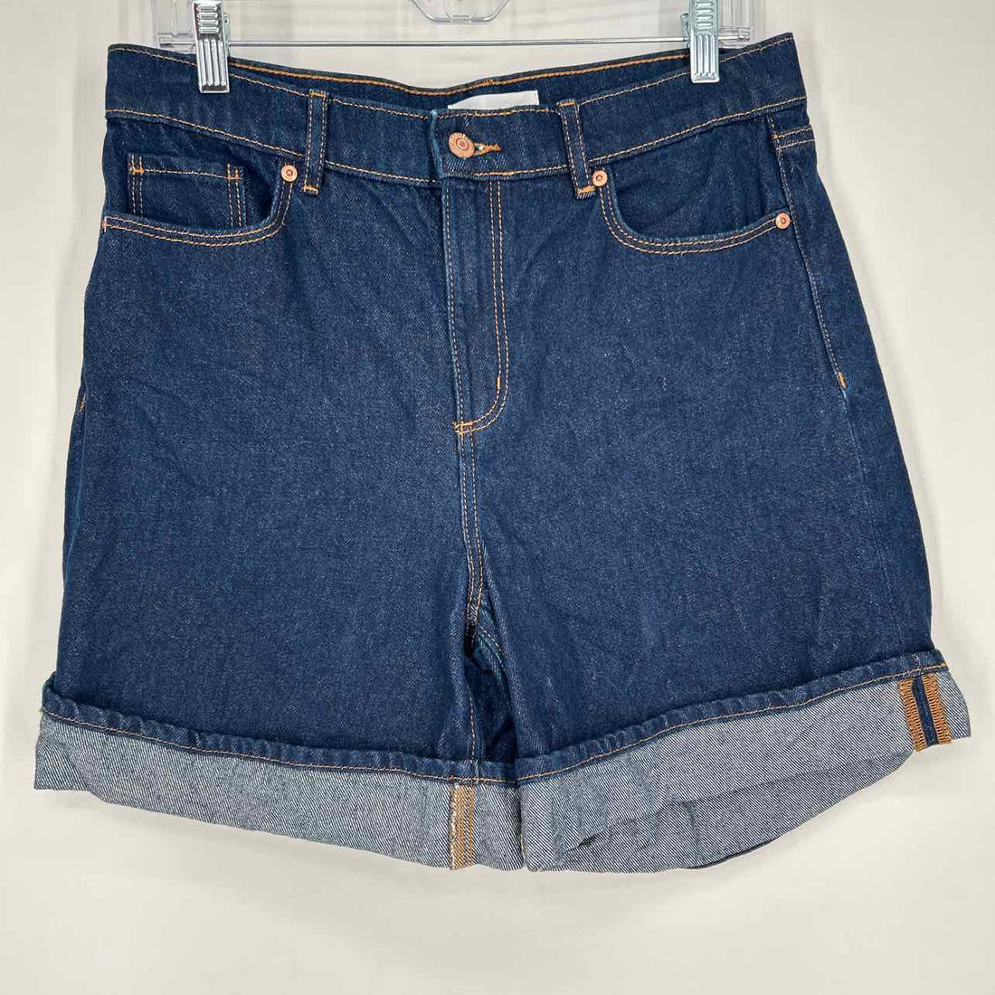 Loft Size 6 Dark Wash Denim Shorts