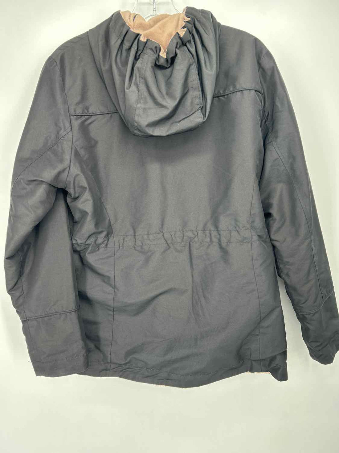 Jaclyn Smith Size S Black & Taupe Reversible Jacket
