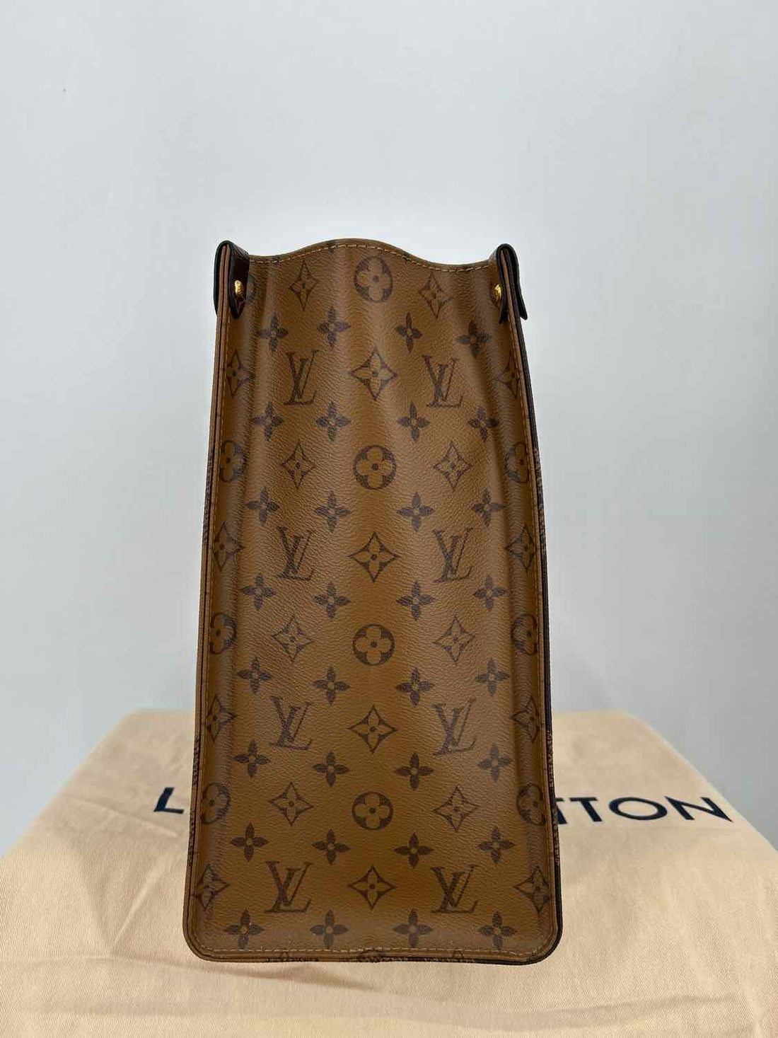 Louis Vuitton Monogram Giant & Monogram Reverse Coated Canvas & Leather LUXURY