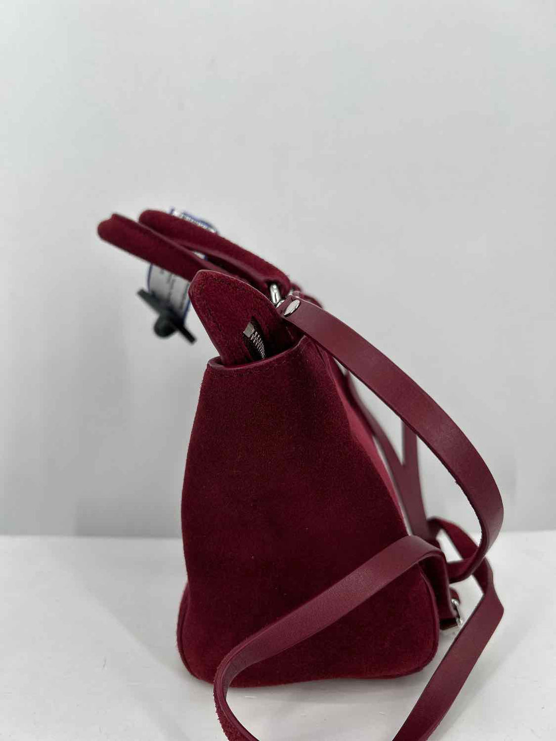 Rebecca Minkoff Maroon Suede Satchel
