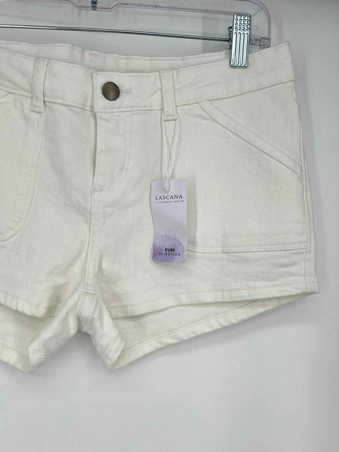 Lascana Size 6 White Denim NWT Shorts