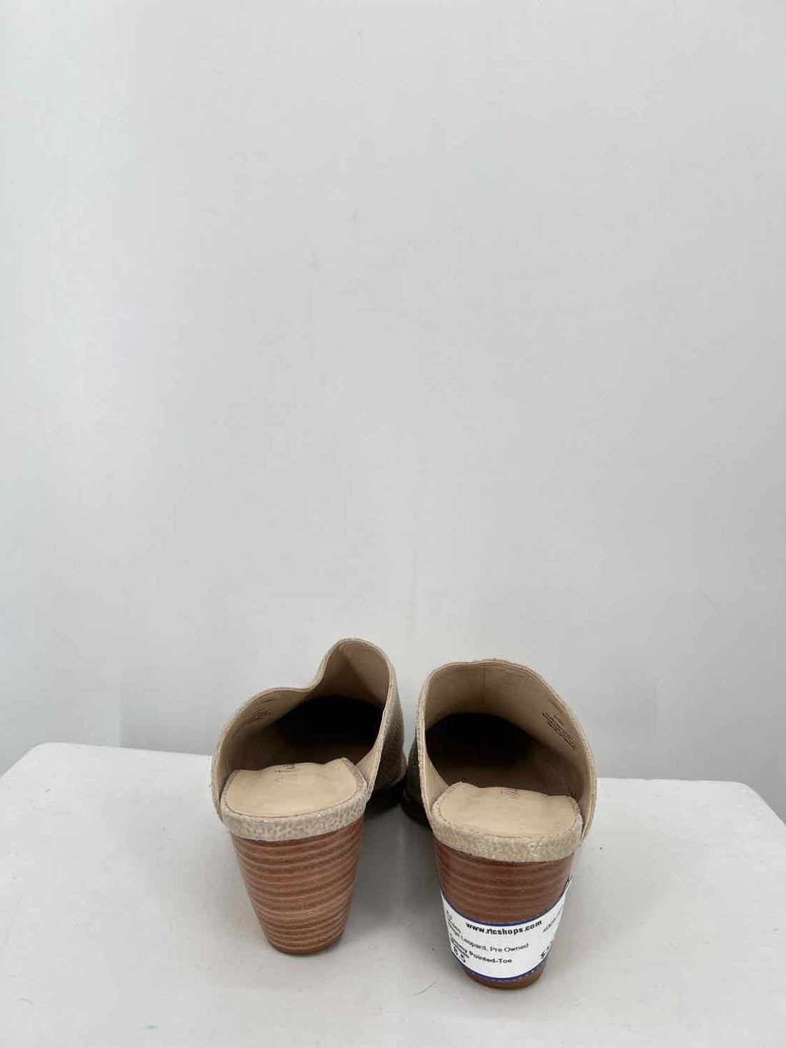 Matisse Cammy Women Size 8.5 Beige Leopard Mules