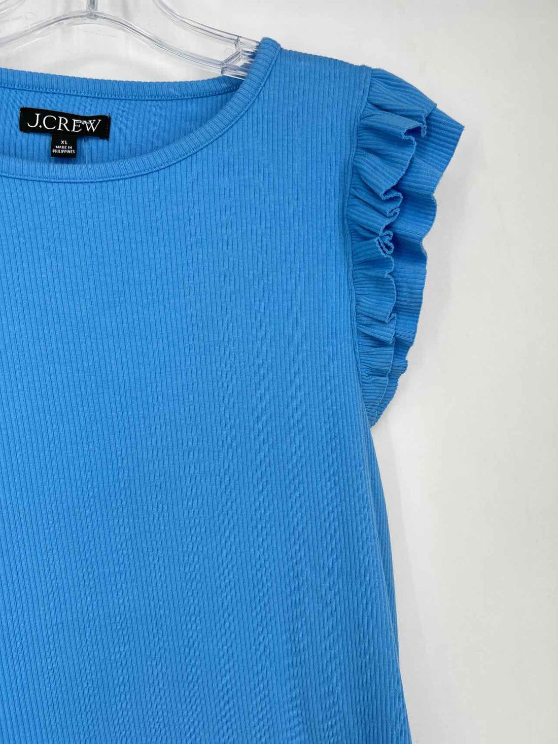 J Crew Size XL Blue Short Sleeve