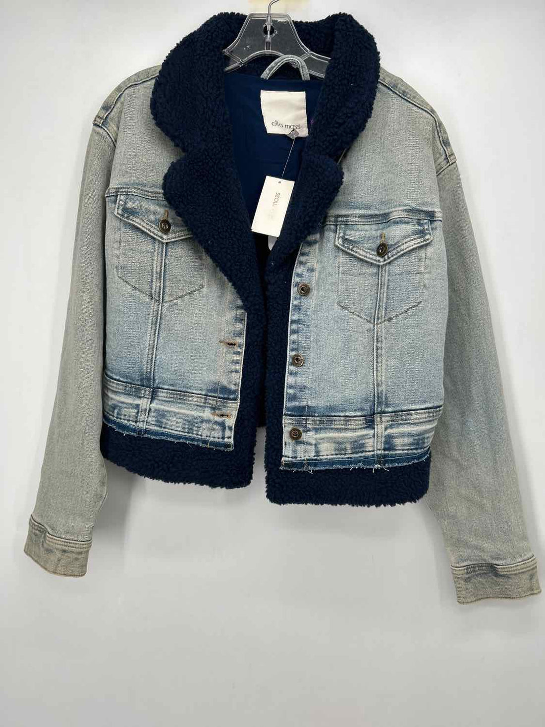 Ella Moss Size M Light Wash Denim NWT Jacket