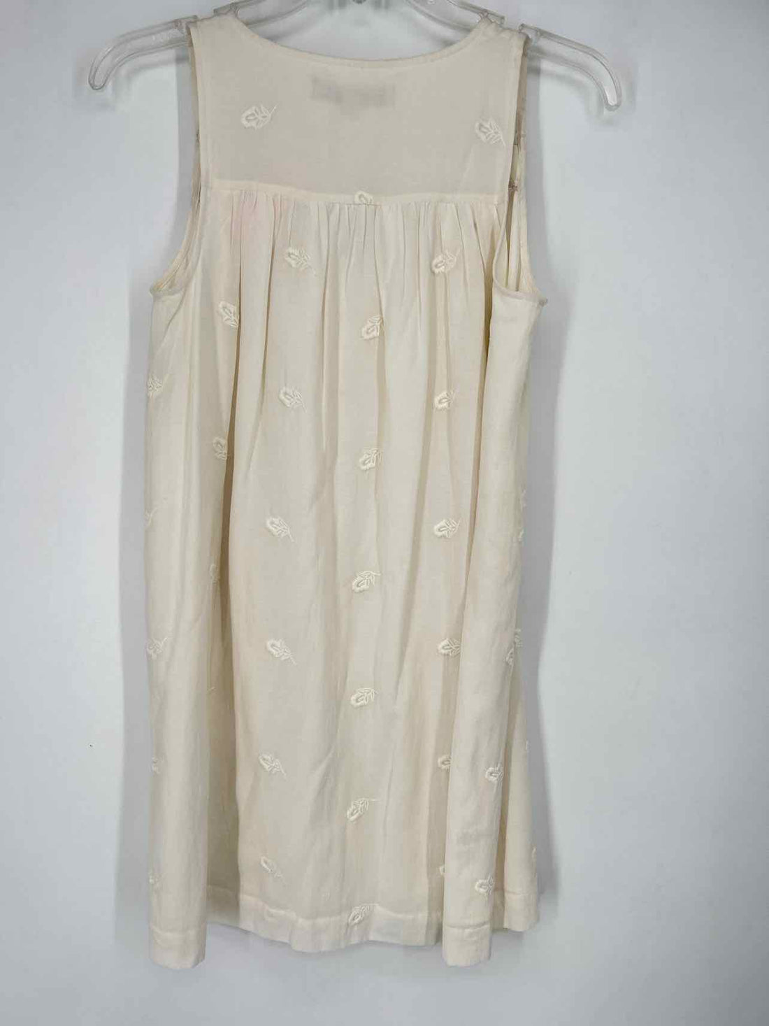 Loft Size XS Off White Sleeveless Dress