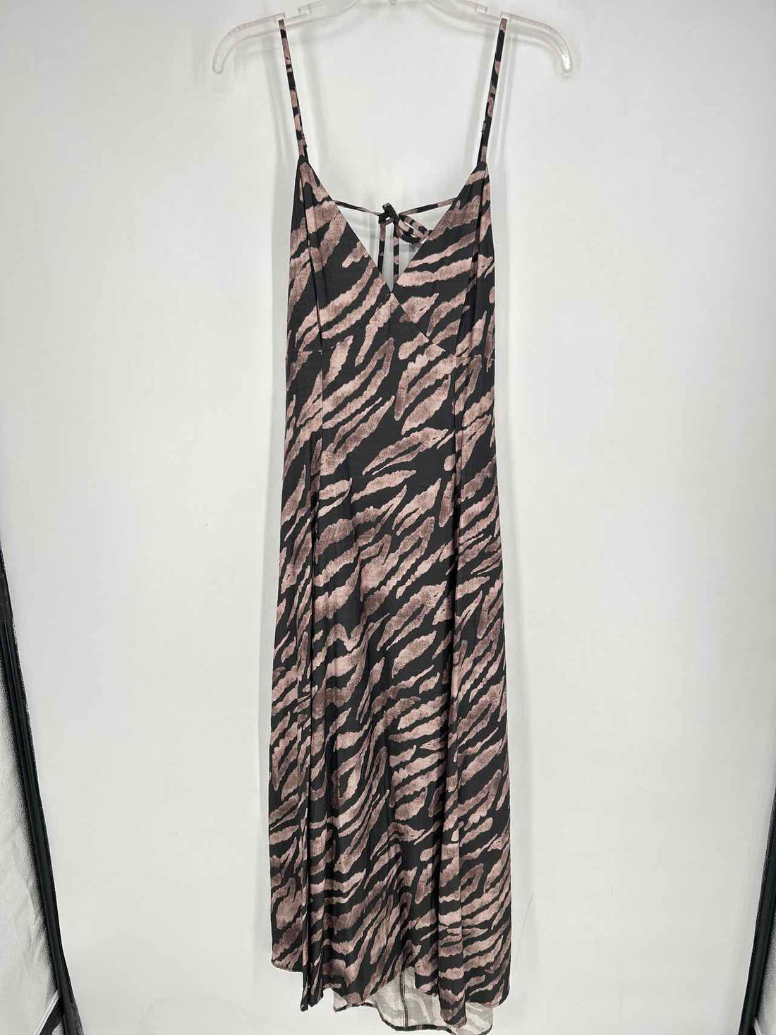 Illa Illa Size M Dark Gray Print Maxi
