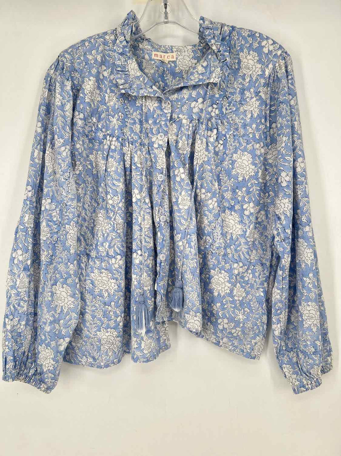 Marea Size M Blue Print Long Sleeve