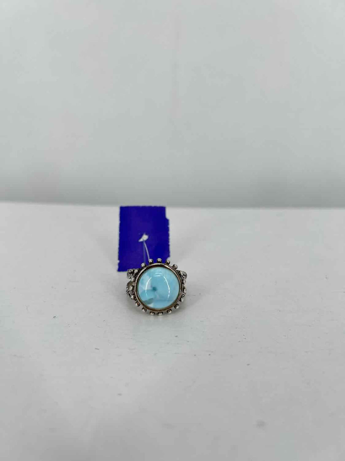 BBJ Size 7 Sterling Silver Larimar