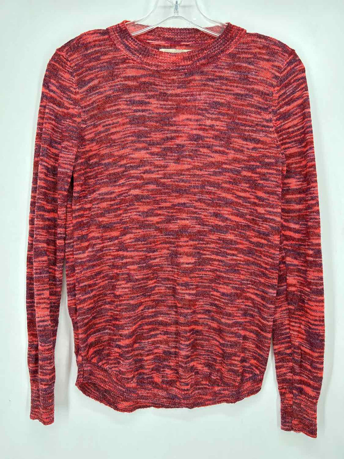 Loft Size S Red & purple Sweater