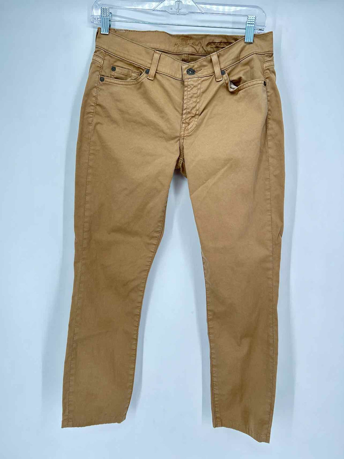 7 For All Mankind Size 28 Tan Pants