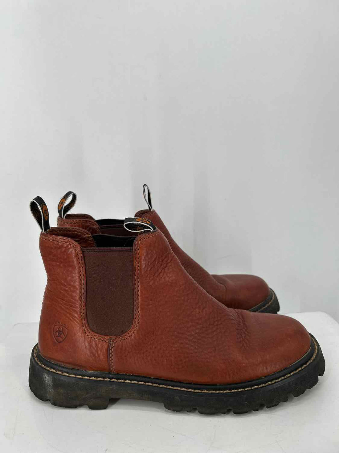 Ariat Women Size 9.5 Cognac Leather Ankle Boot
