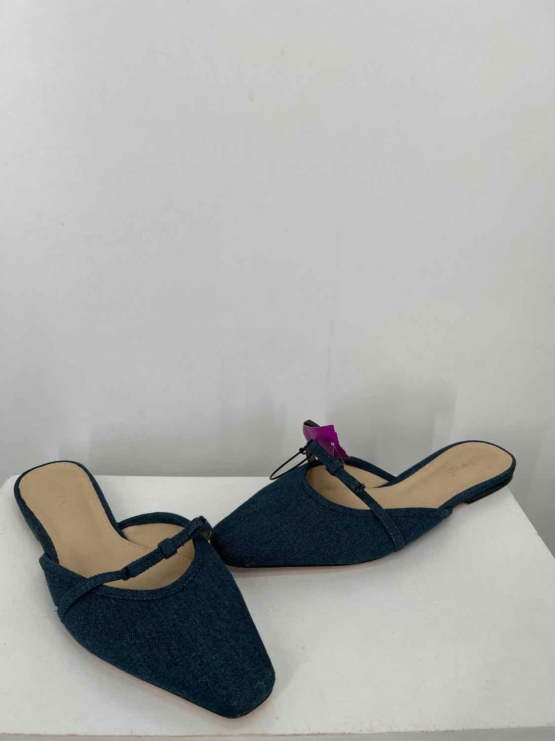 J McLaughlin Women Size 9.5 Denim Mules