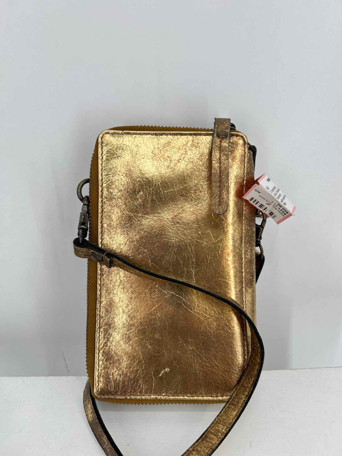 Milo Gold Genuine Leather NWT Crossbody