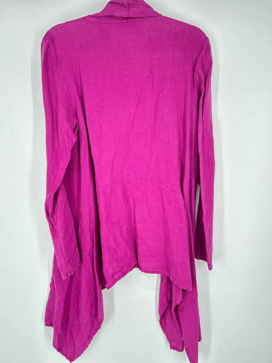 Bryn Walker Size L Purple Linen Jacket