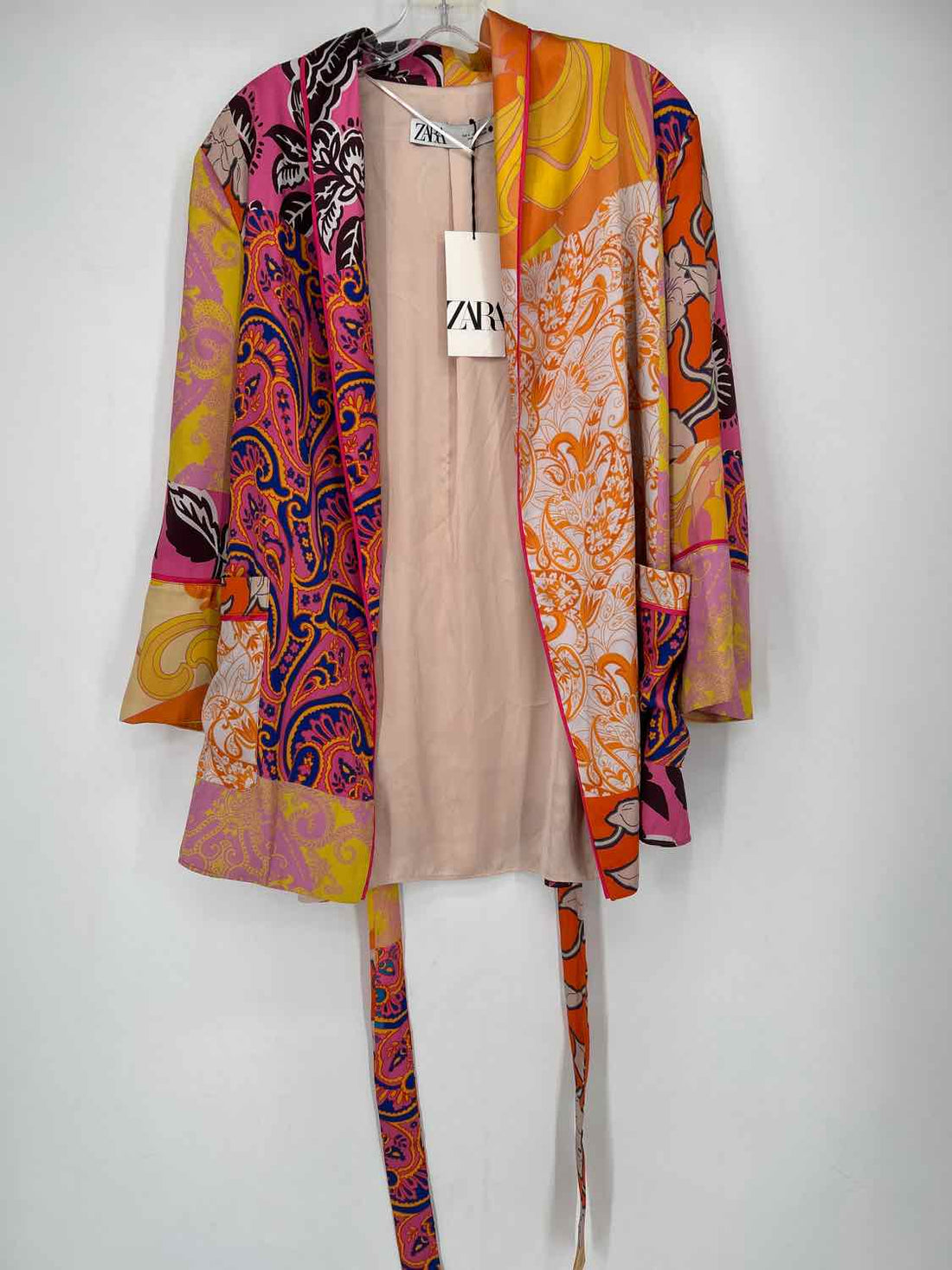 Zara Size M Multicolor Print NWT Kimono