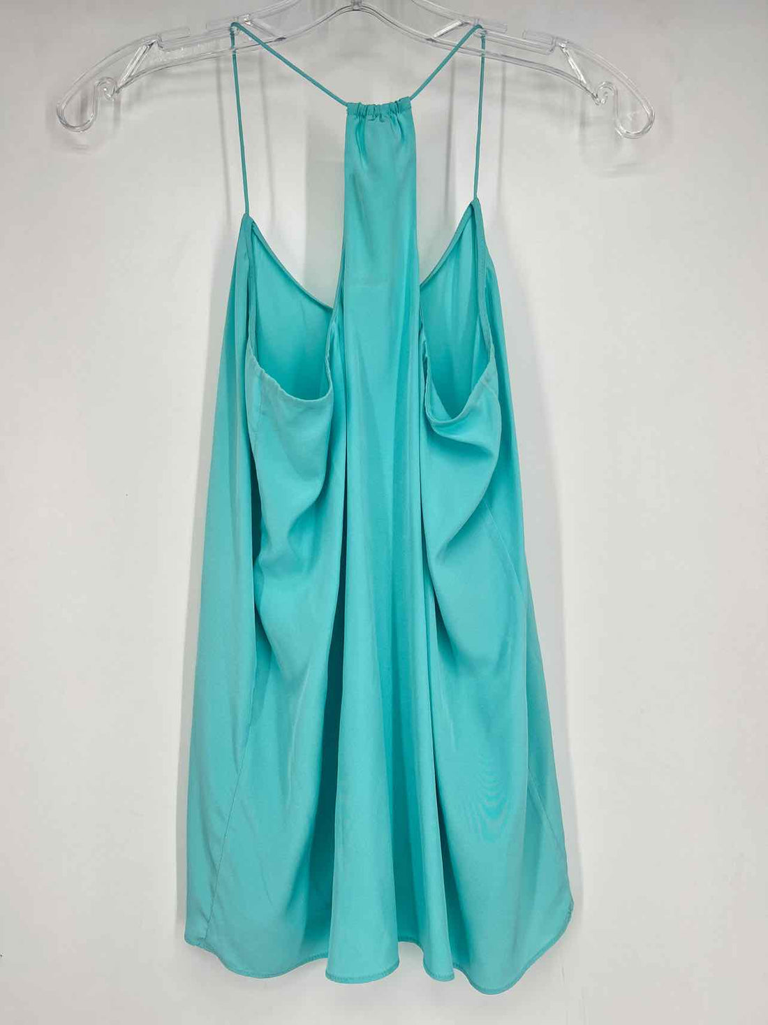Southern Tide Size 2 Aqua Silk Tank Top
