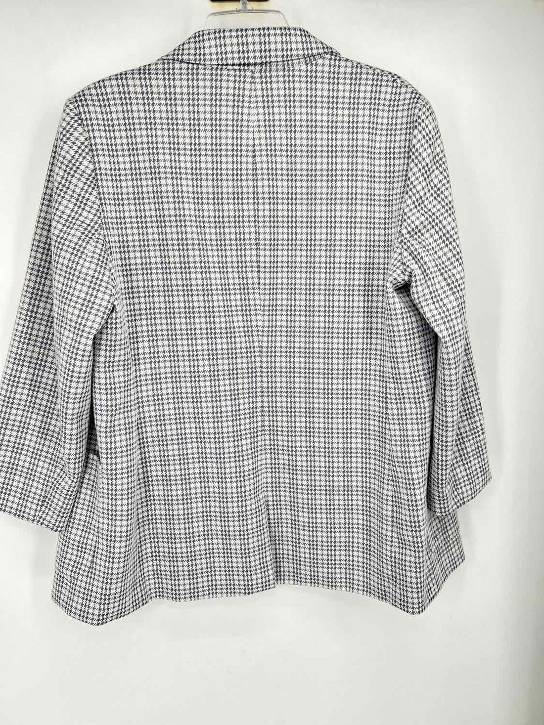 Anne Klein Size L Houndstooth Blazer