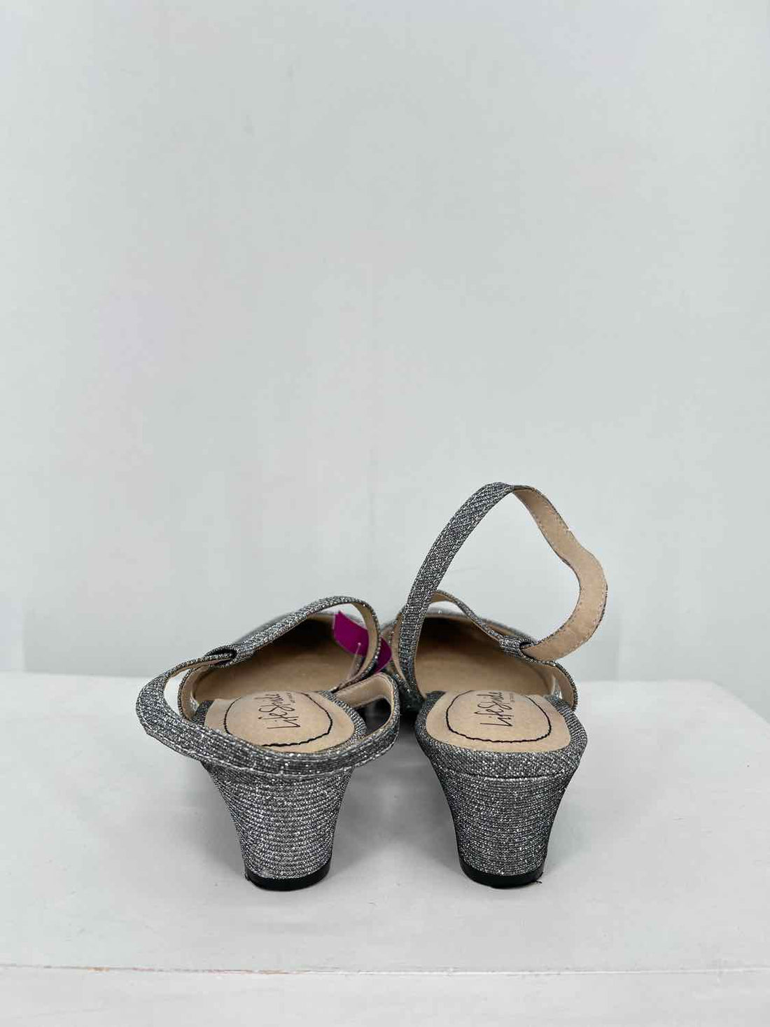 Lifestride Women Size 9 Silver Sling Back
