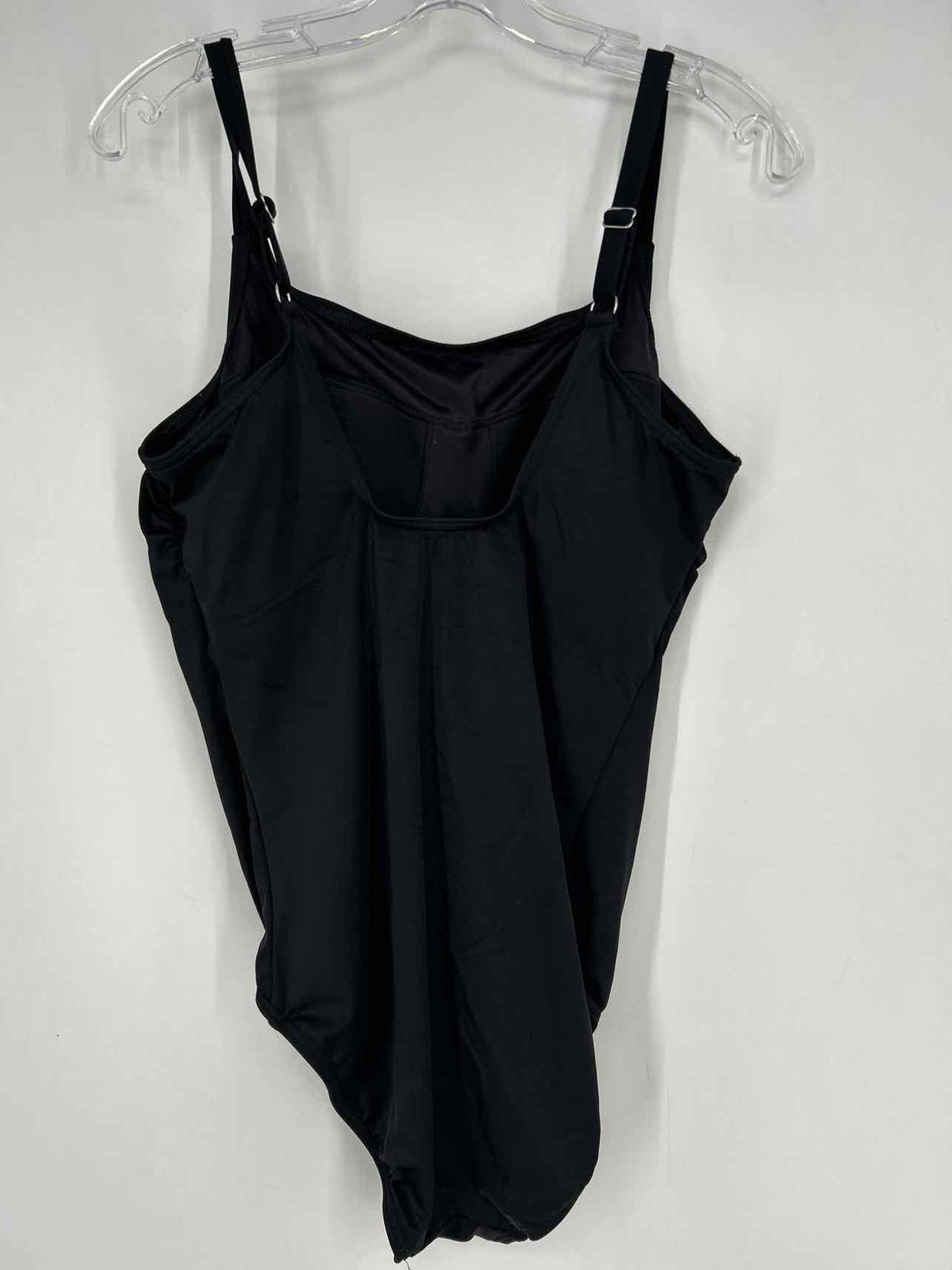 Land's End Size 14DD Black Swimsuit 1 Piece