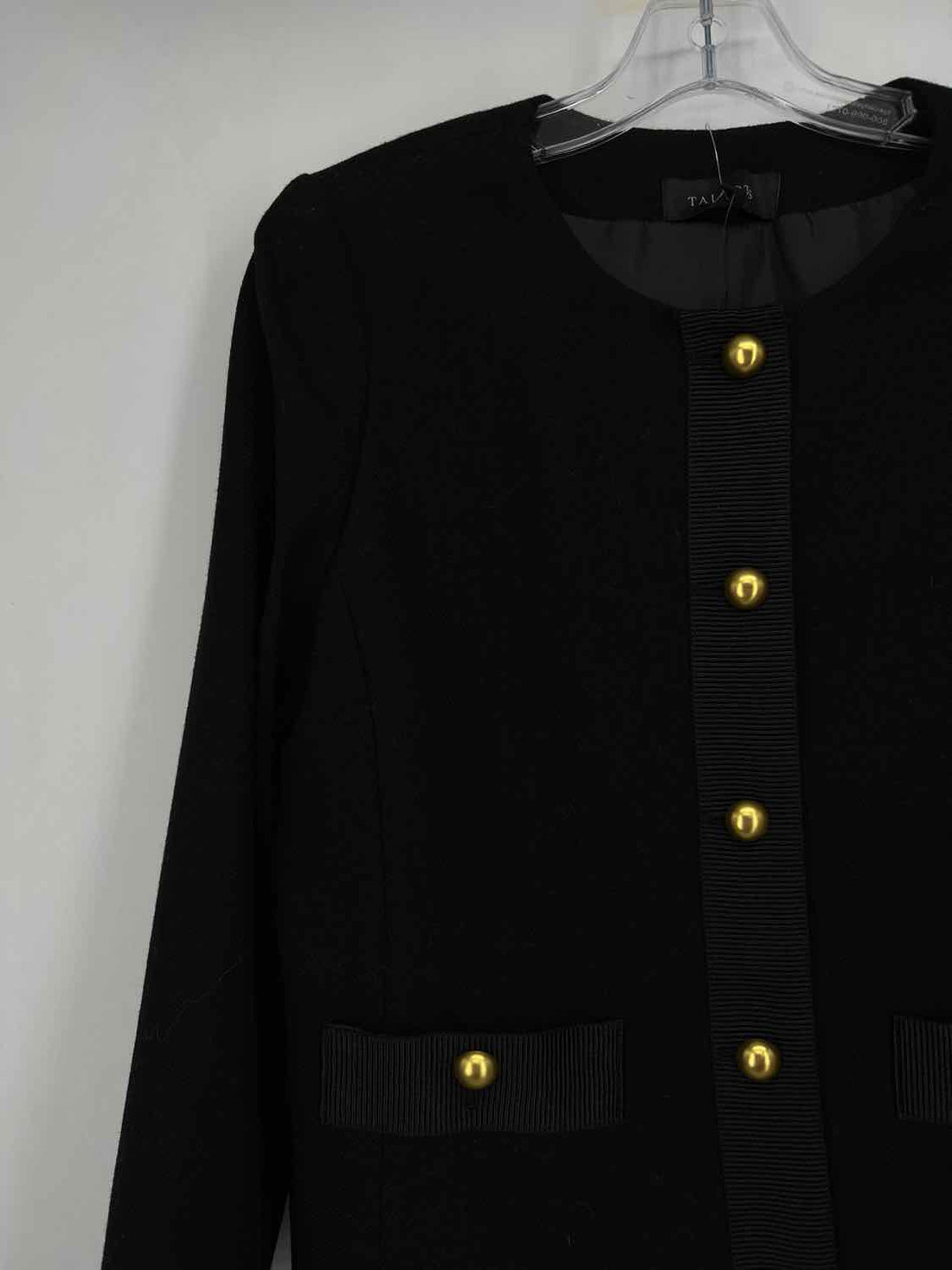 Talbots Size 6 Black Wool Blend NWT Blazer