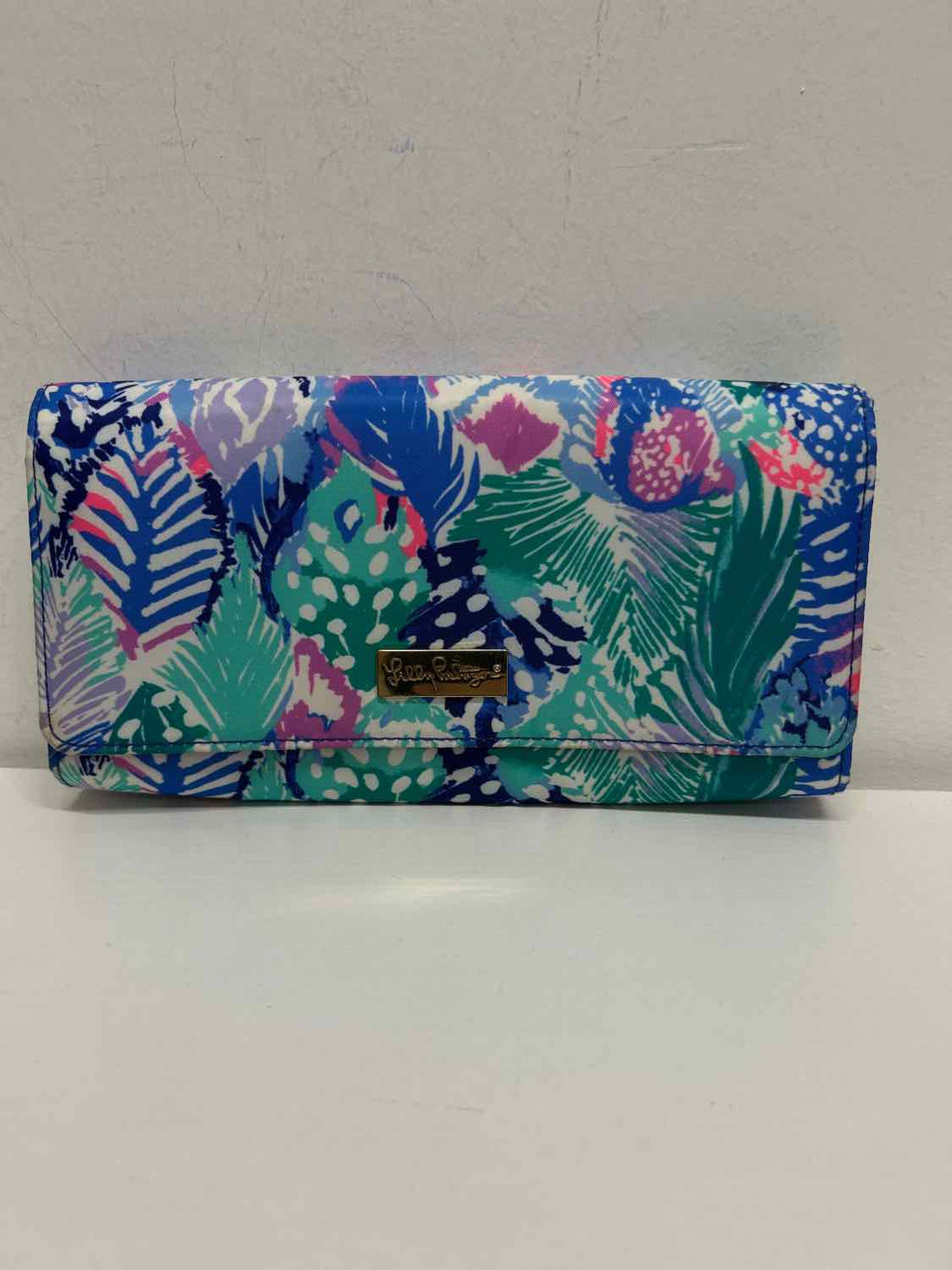 Lilly Pulitzer Navy Print Clutch