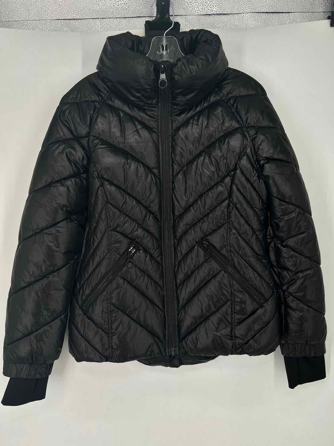 Guess Size S Black Puffer Jacket