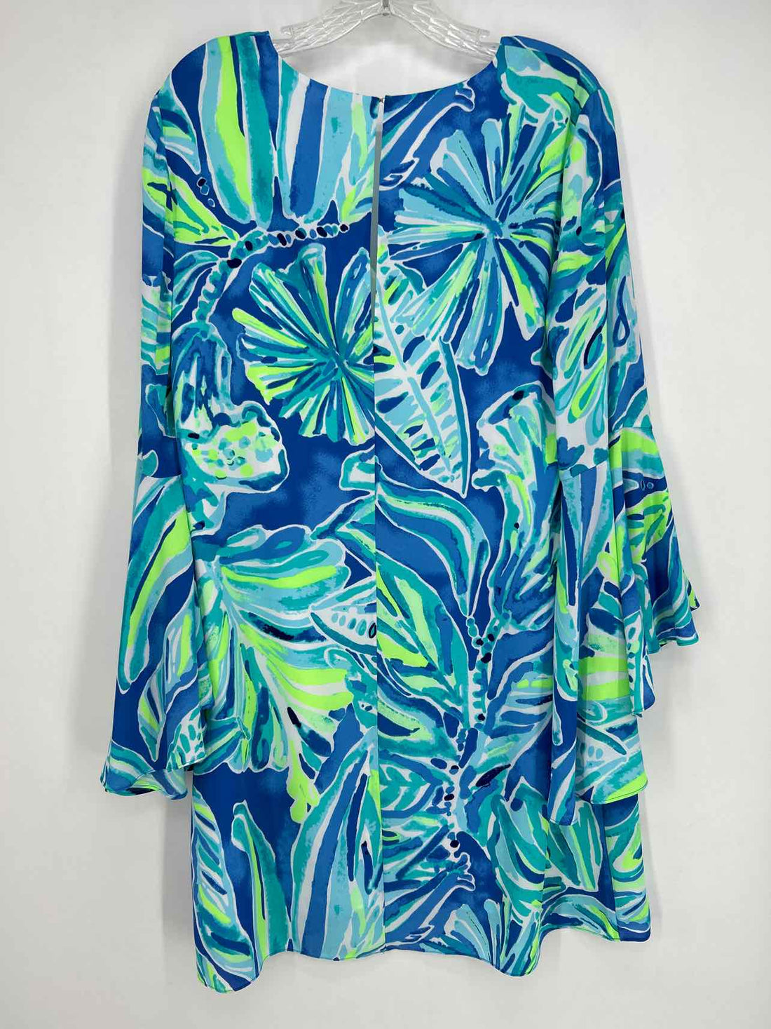 Lilly Pulitzer 12 Blue Print Long Sleeve Lilly Pulitzer Dress