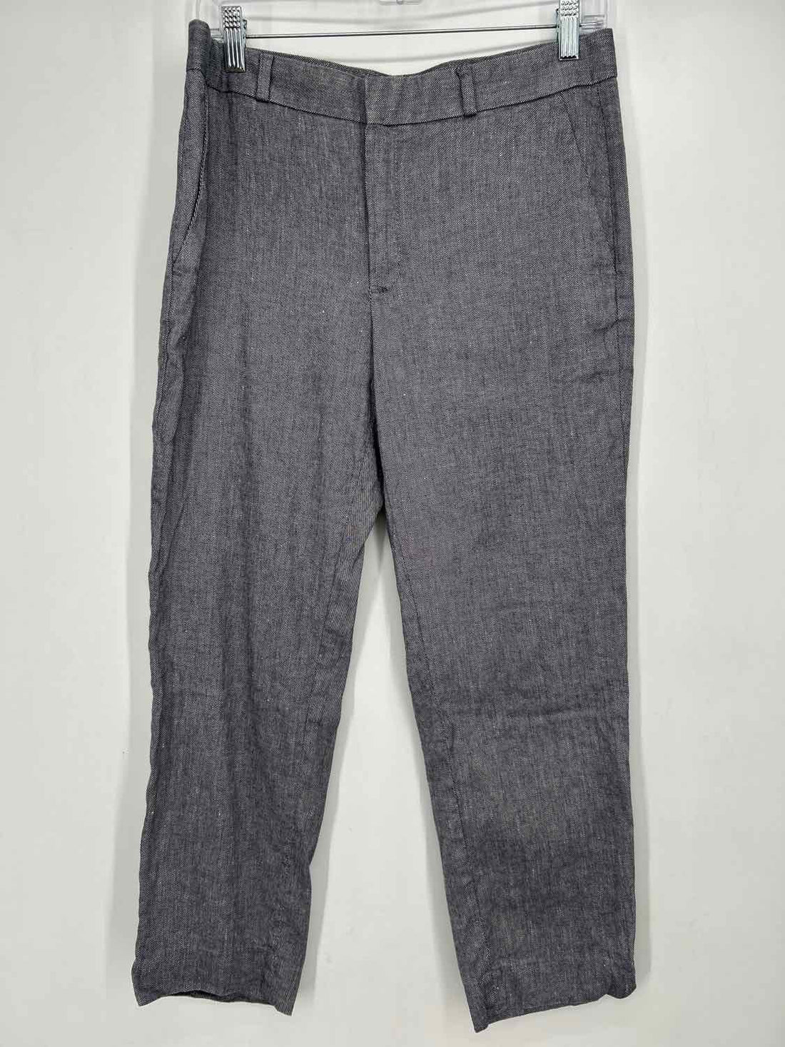 Banana Republic Size 8 Navy & White Pants