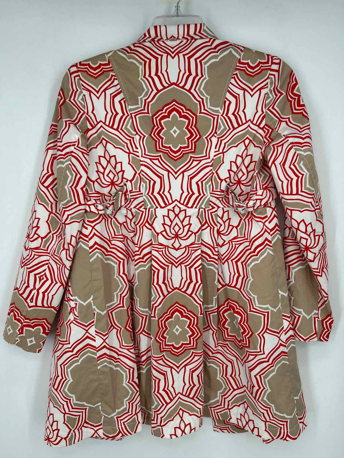 Etcetera Size 4 Tan Red & White Jacket