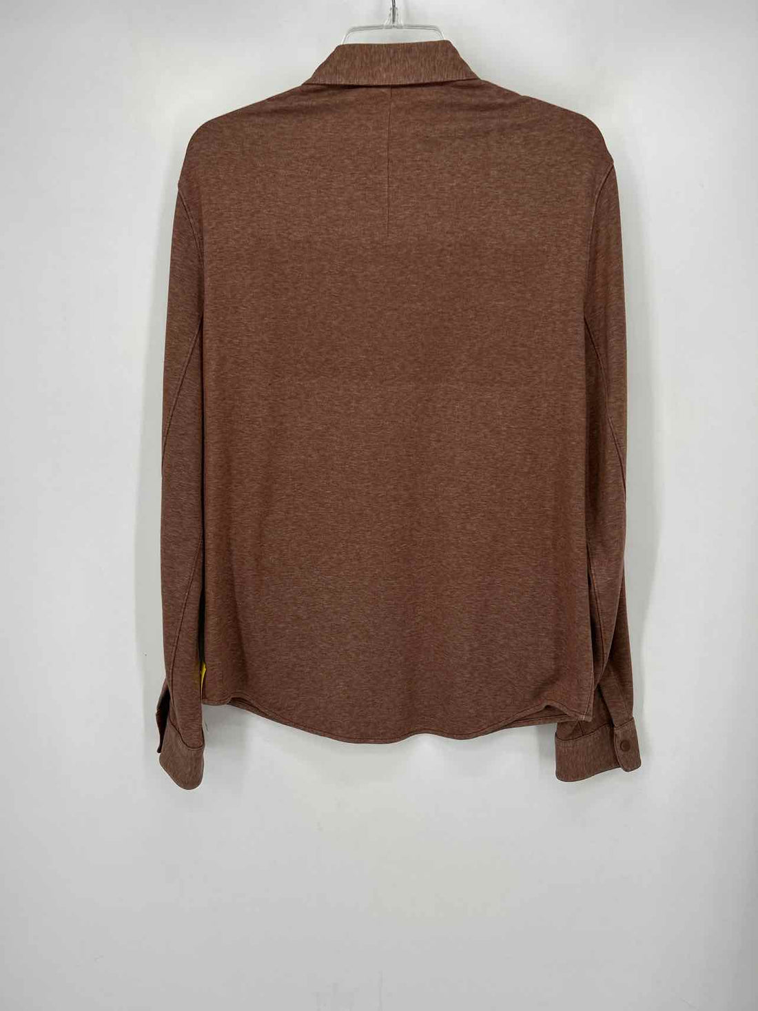 Lululemon Size M Heathered Brown Long Sleeve