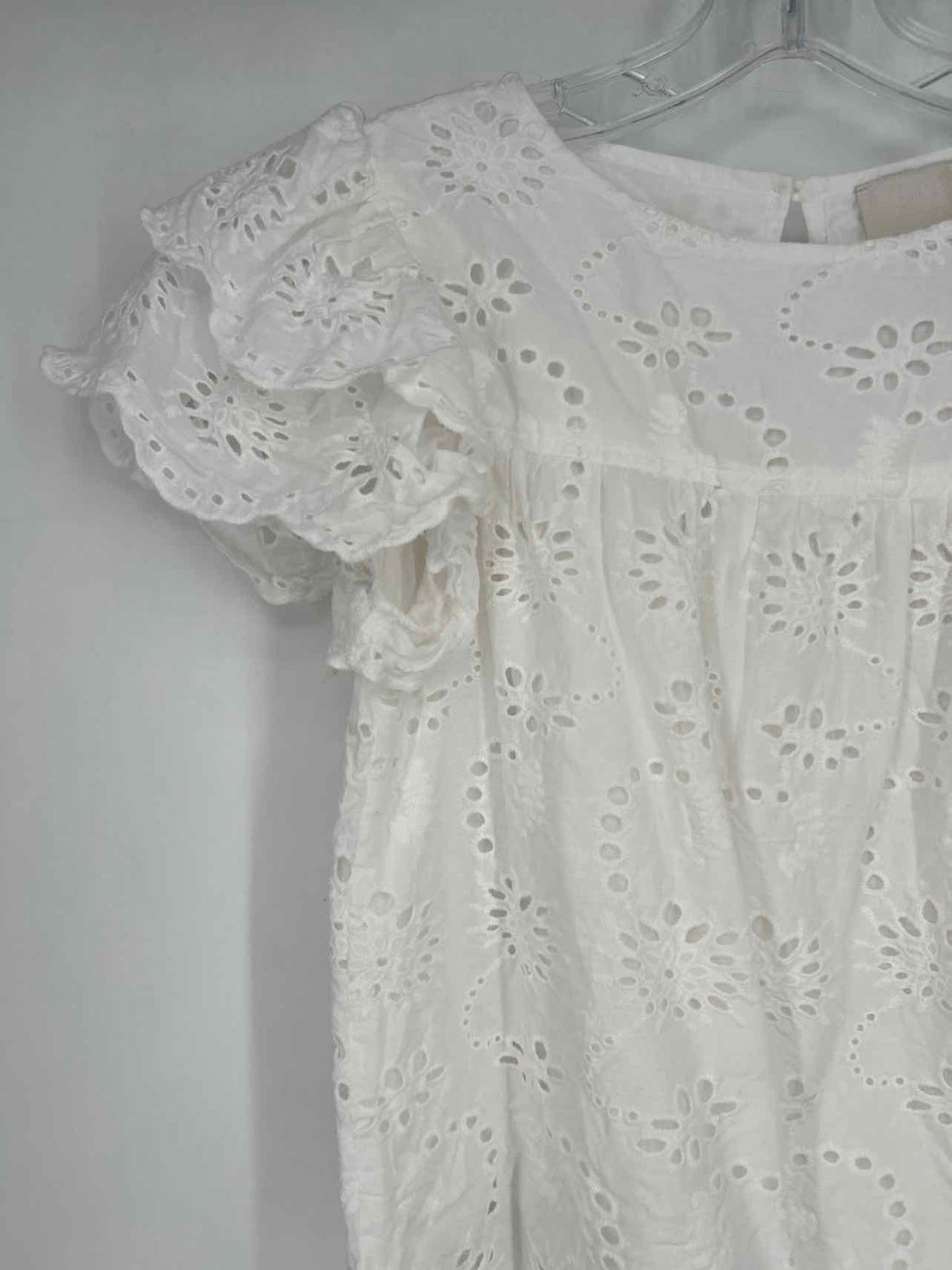 Industry Size SP White Eyelet Short Sleeve