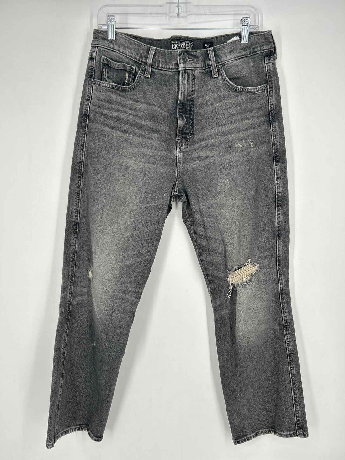 Lucky Brand Size 12 Charcoal Jeans