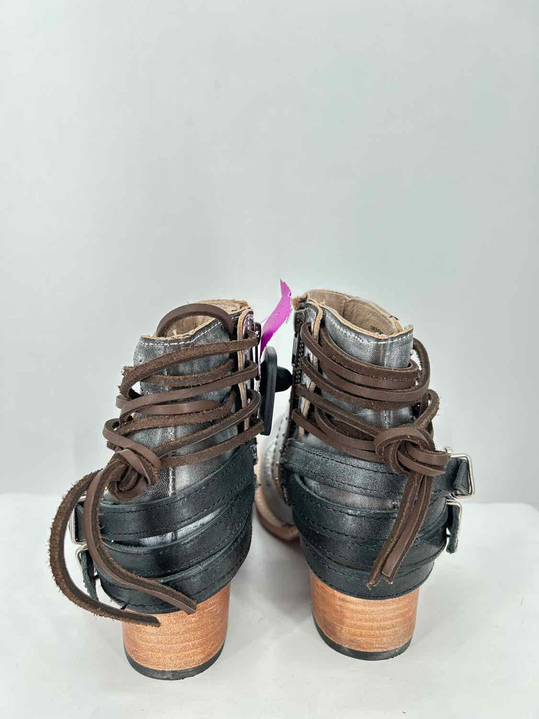 Freebird Women Size 8 Gray New Leather Ankle Boot