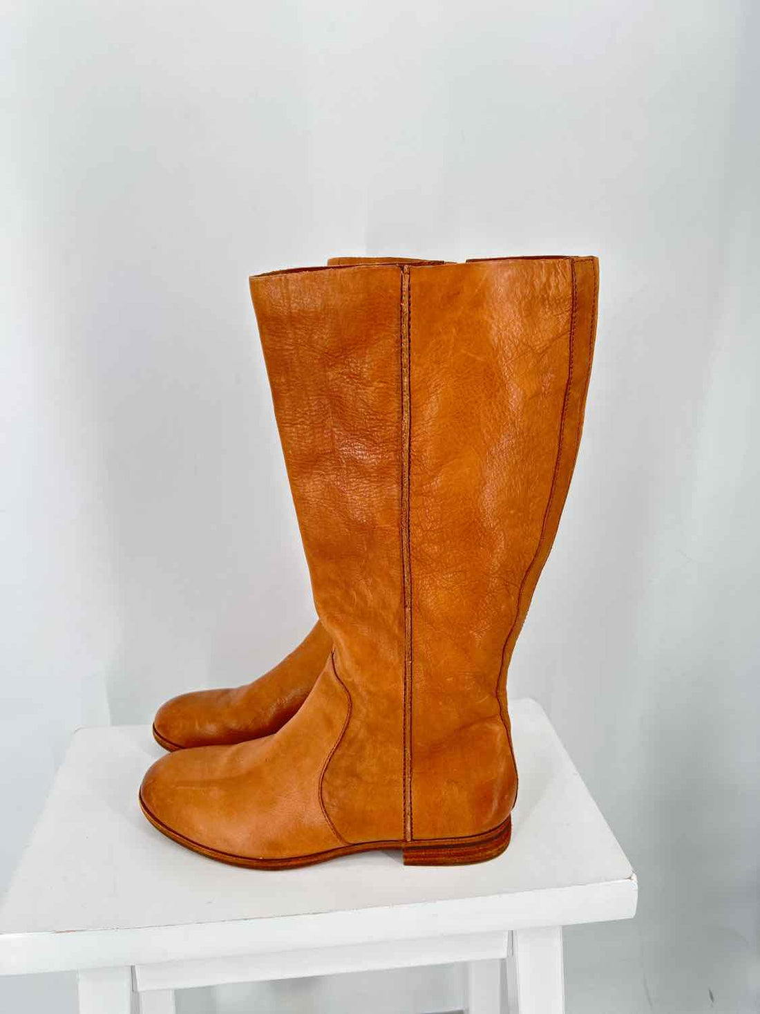 Kork Ease Women Size 9.5 Cognac Knee-High Boot