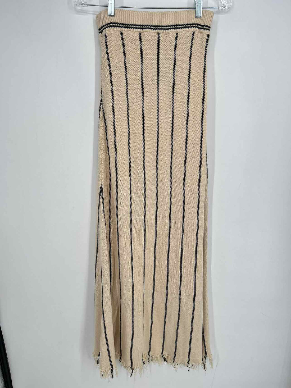 KLD Size S Cream & Black Striped Knit Multi-Piece Set
