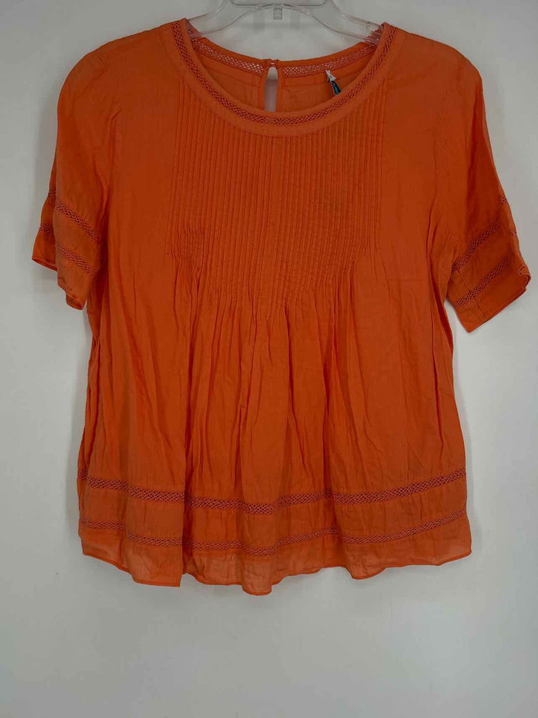 Sundance Size S Orange Short Sleeve