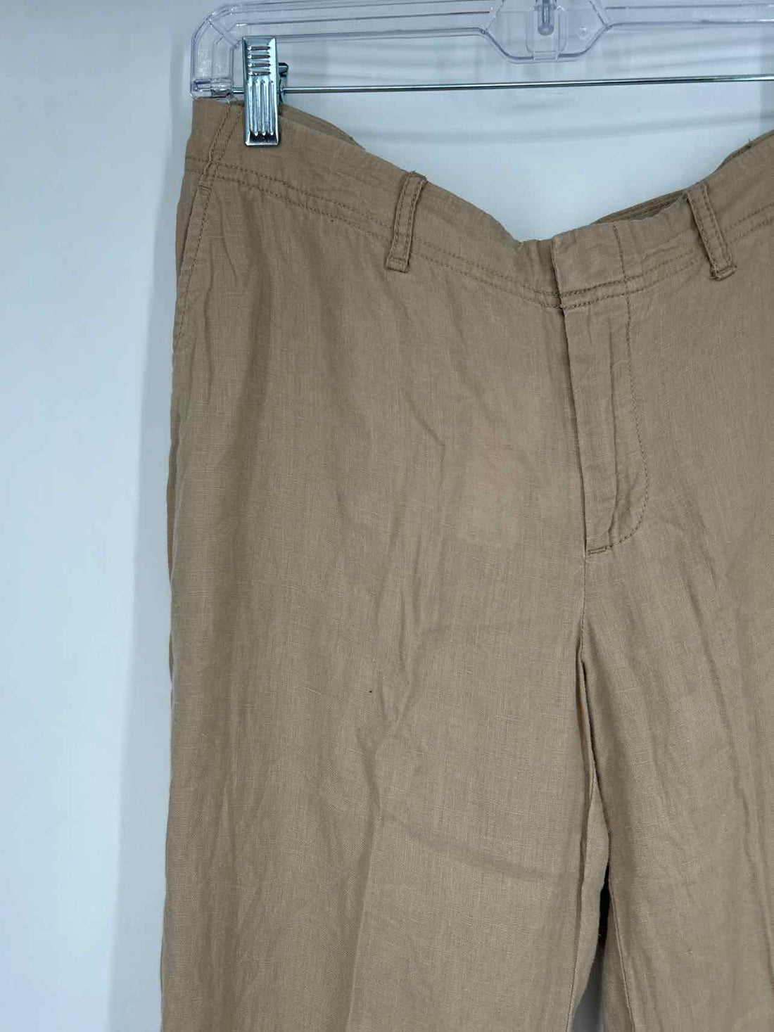 Banana Republic Size 6 Tan Linen Pants