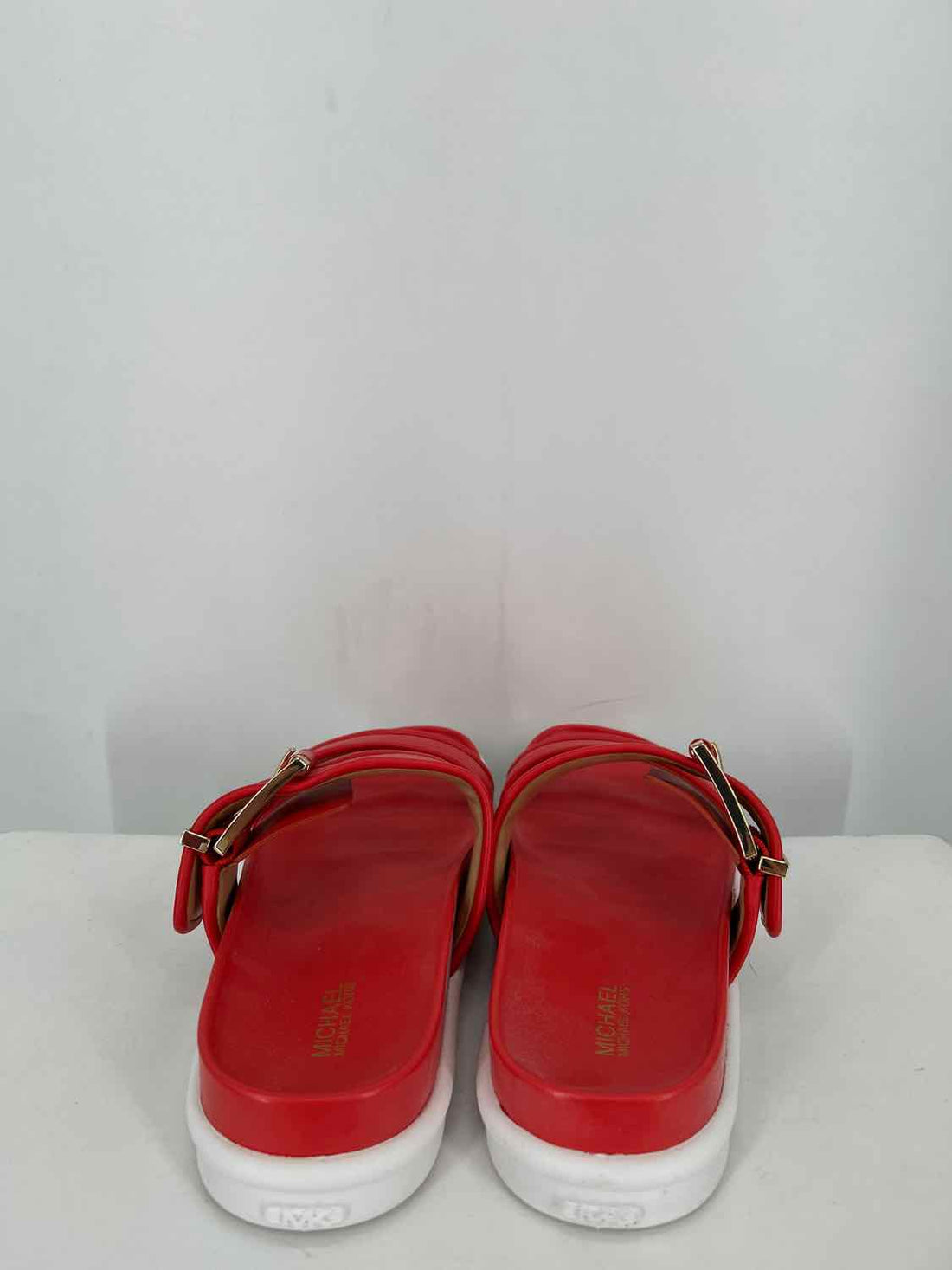 Michael Kors Women Size 7 Red New In Box Sandals