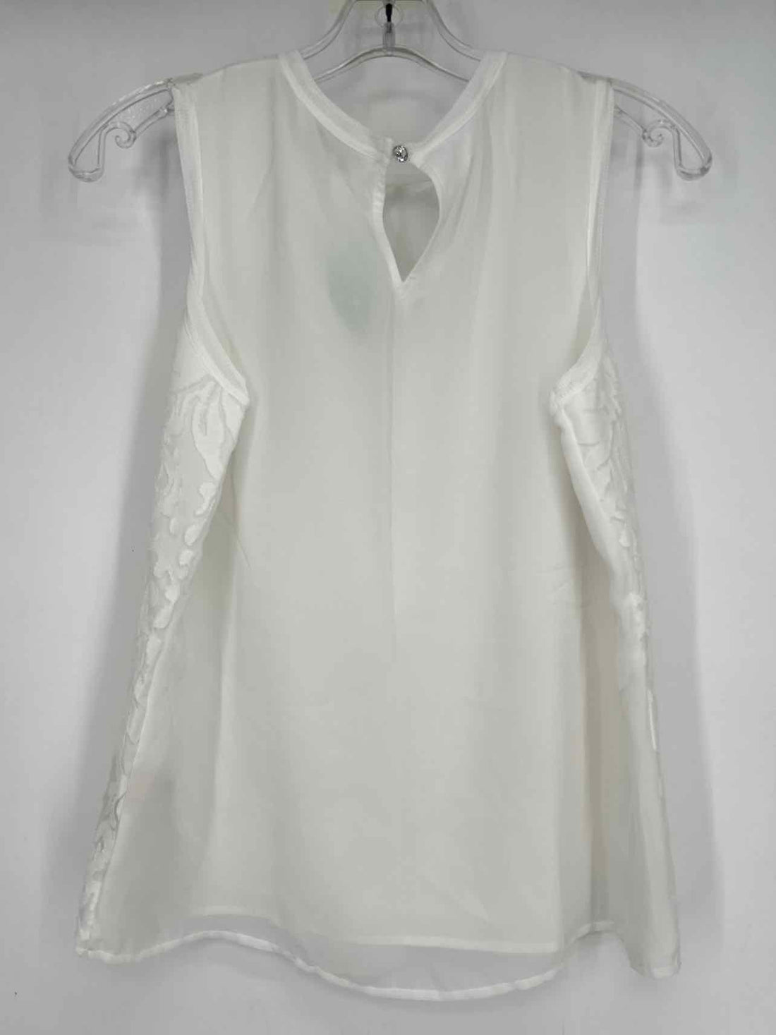 Ted Baker Size 2 White Sleeveless