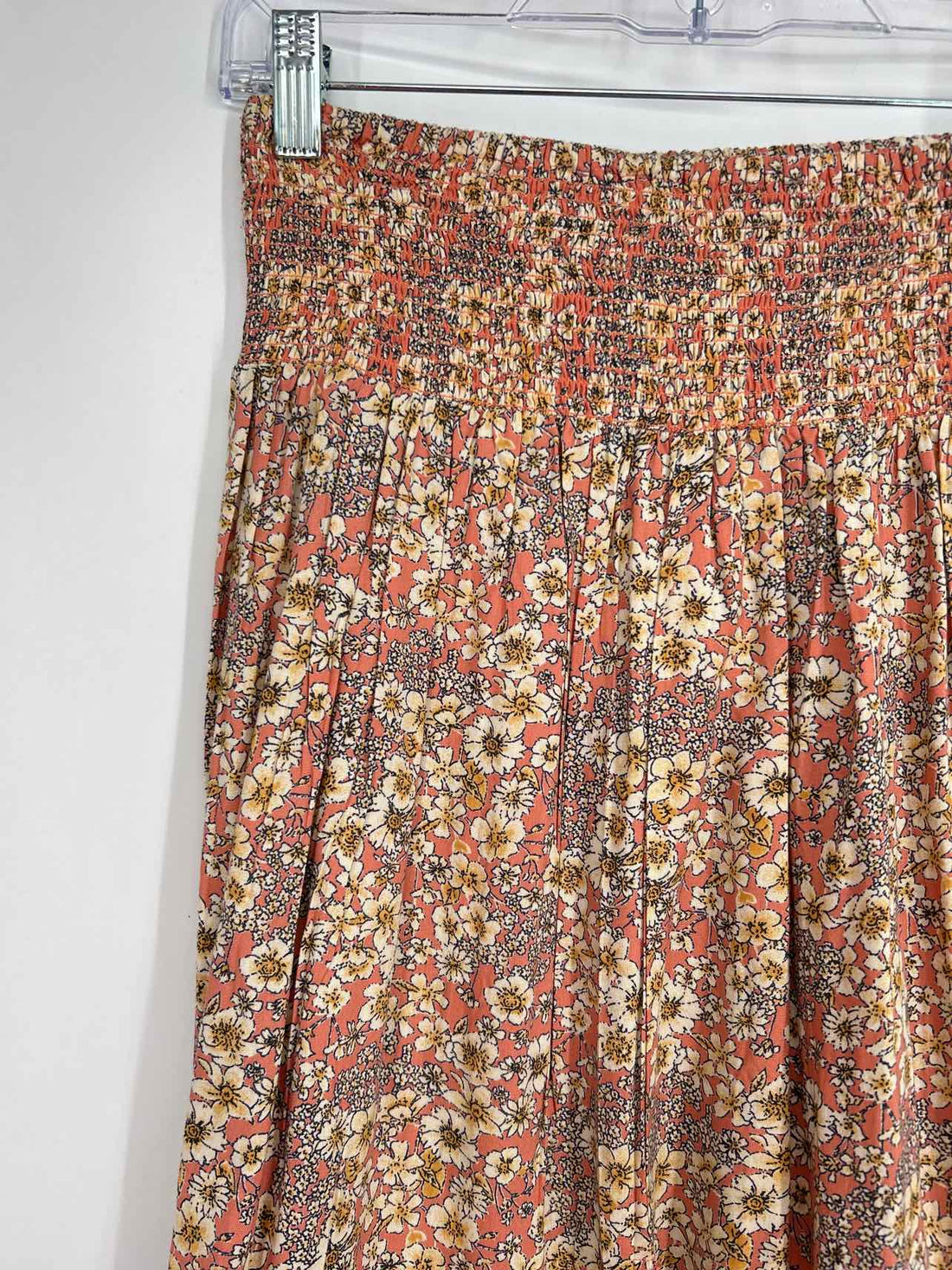 Patrons of Peace Size S Pink & Cream Floral Skirts