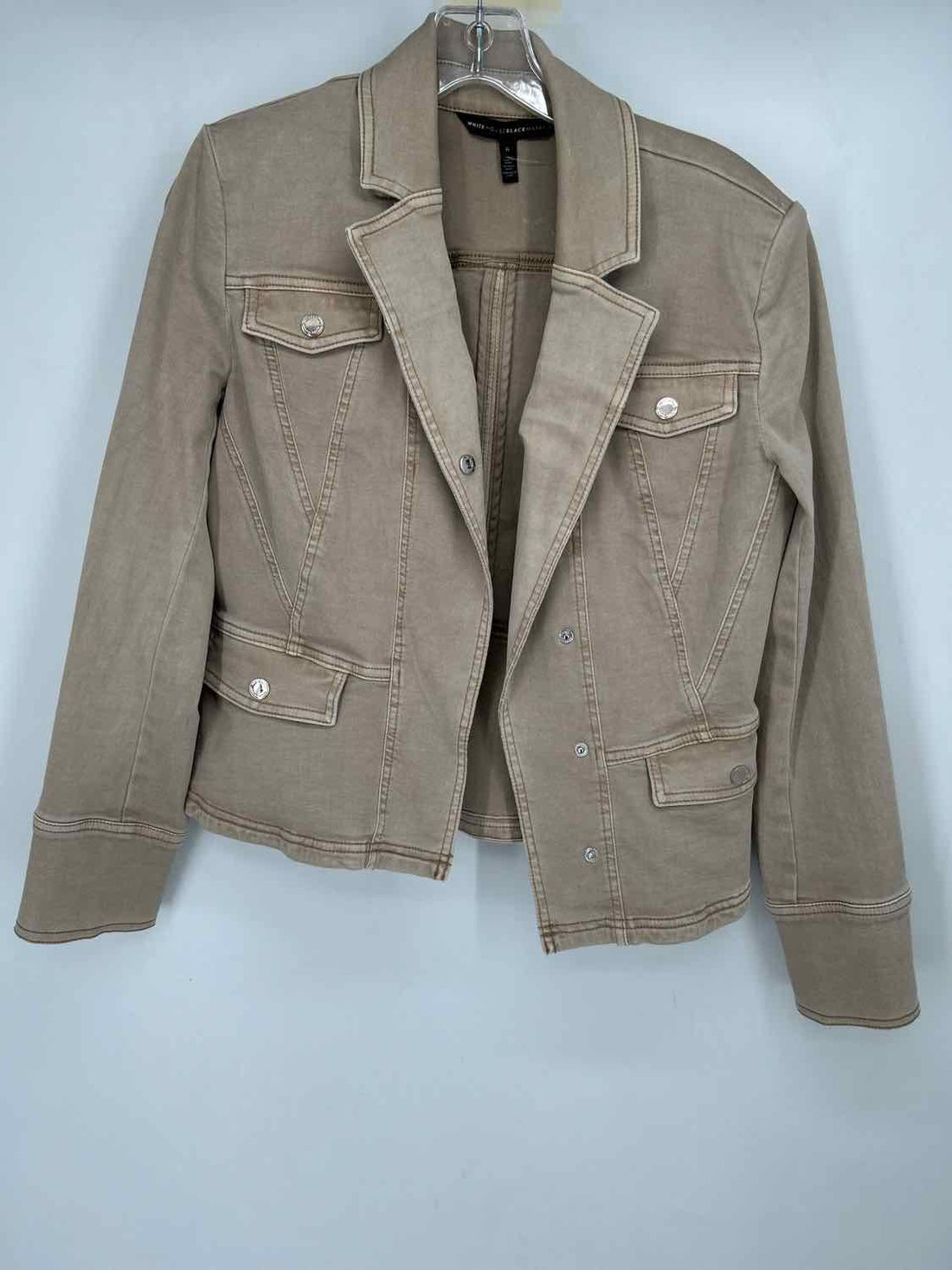 White House Black Market Size 6 Khaki Jacket