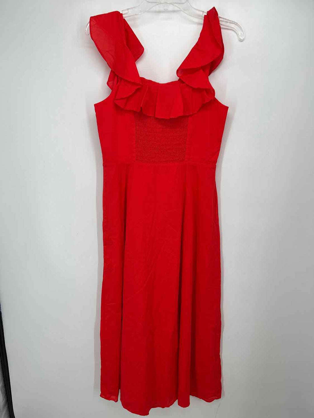 Cremieux Size 6 Red Sleeveless Dress