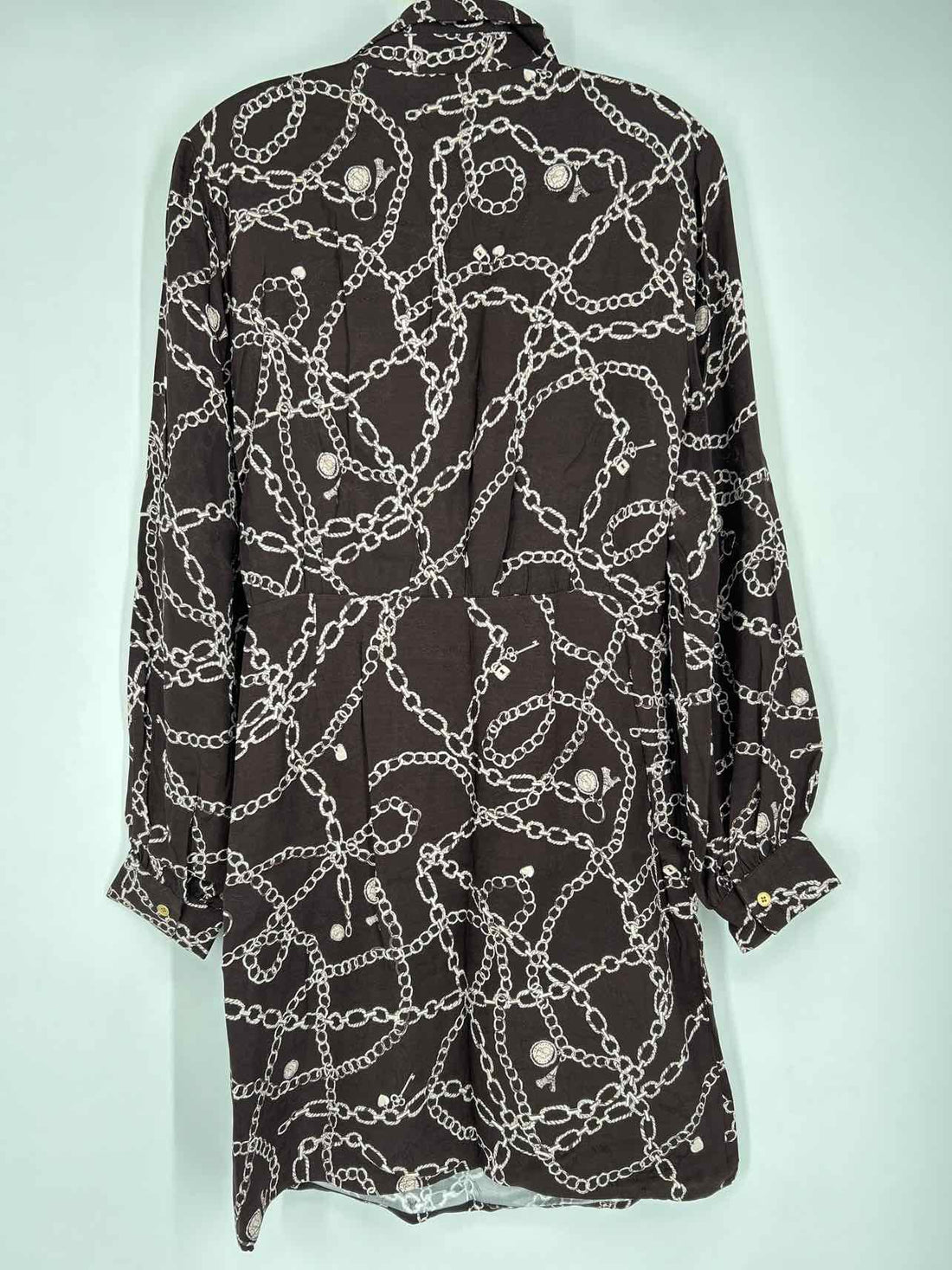 Loft Size 8 Dark Brown Print NWT Dress