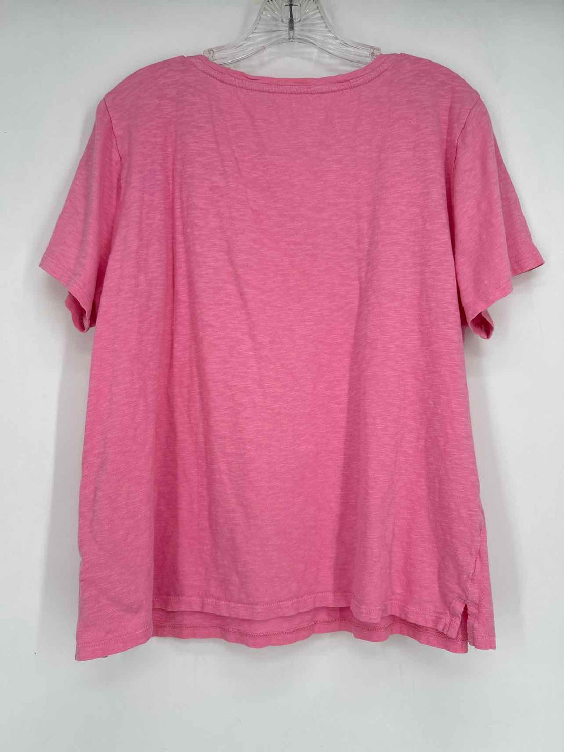 Talbots Size XL Pink Short Sleeve