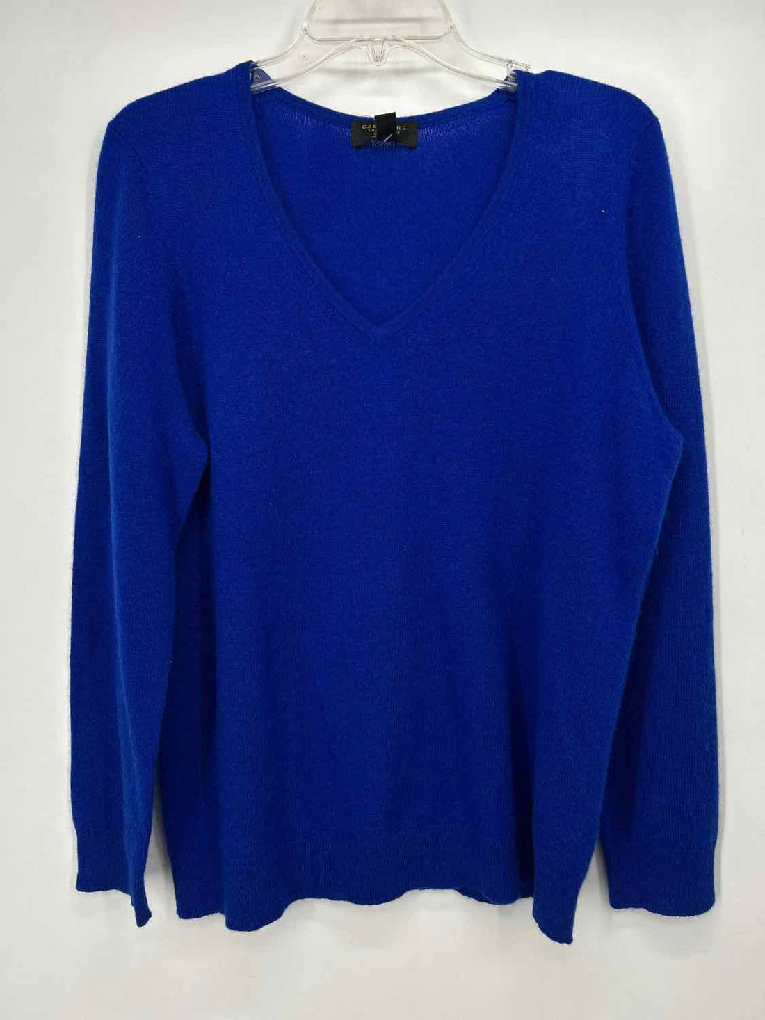 Cashmere Size XL Blue Cashmere 100% Sweater