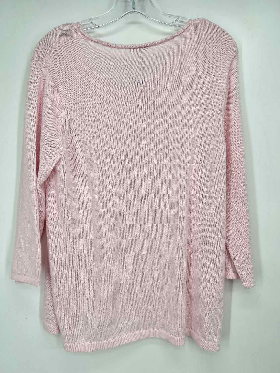 Talbots Size LP Pale Pink Sweater