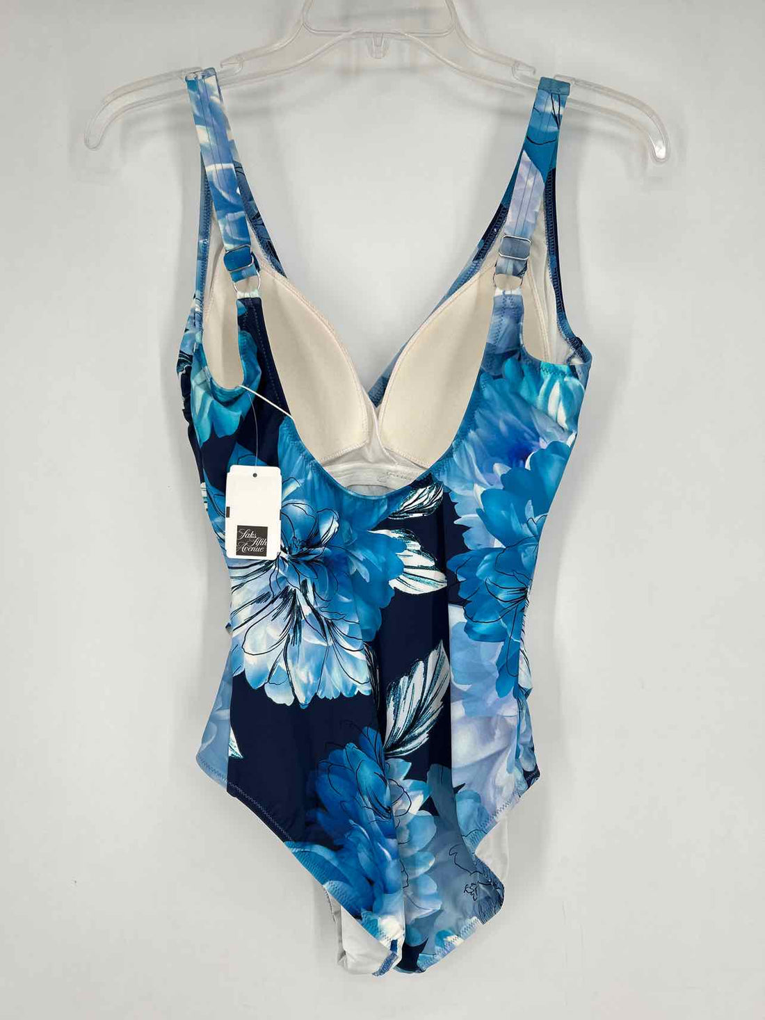 Gottex Size 10 Navy Floral NWT Swimsuit 1 Piece