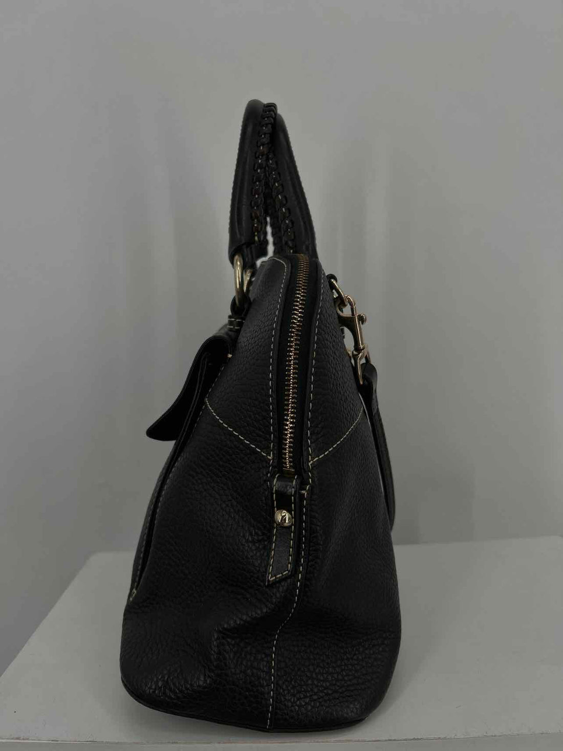 Dooney & Bourke Black Pebbled Leather Crossbody
