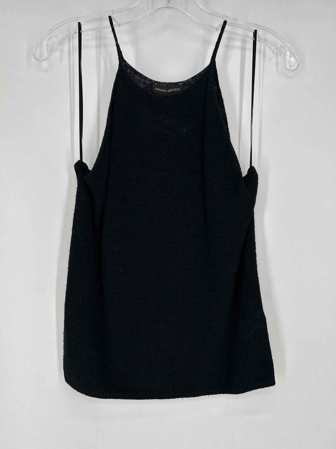 Banana Republic Size M Black Knit Sleeveless